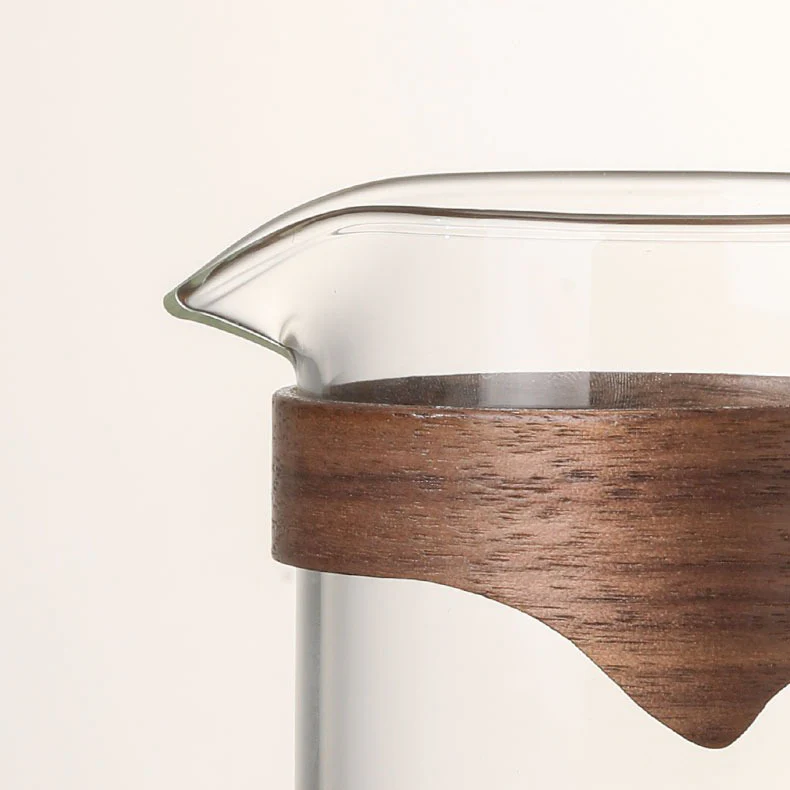 Mountain Glass Fair Cup With Bamboo Handle - Image 13