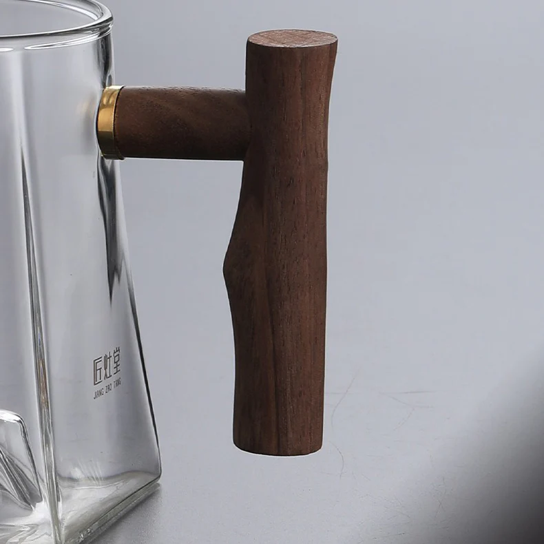 Mountain Glass Fair Cup With Wooden Handle - Image 9