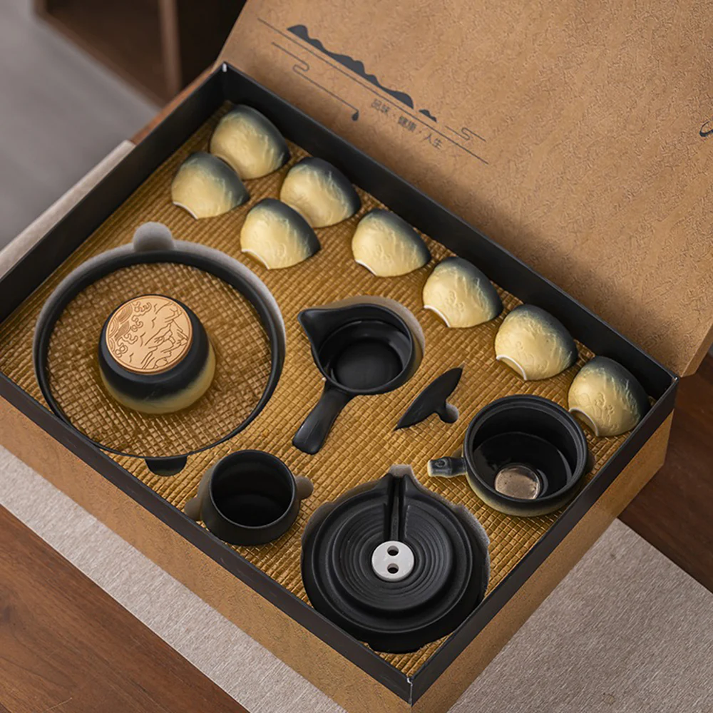 Mountains And Seas Automatic Gongfu Tea Set - Image 8