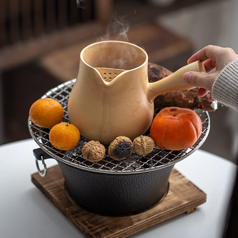 Multifunctional Cast Iron Tea Stove Set - Image 2