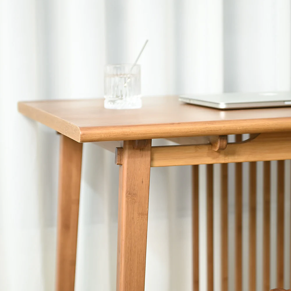 New Chinese Style Small Bamboo Tea Table - Image 5