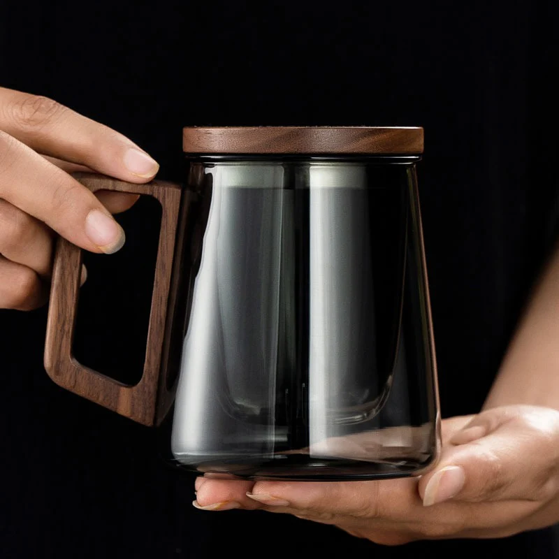 Office Glass Tea Cup With Infuser - Image 8