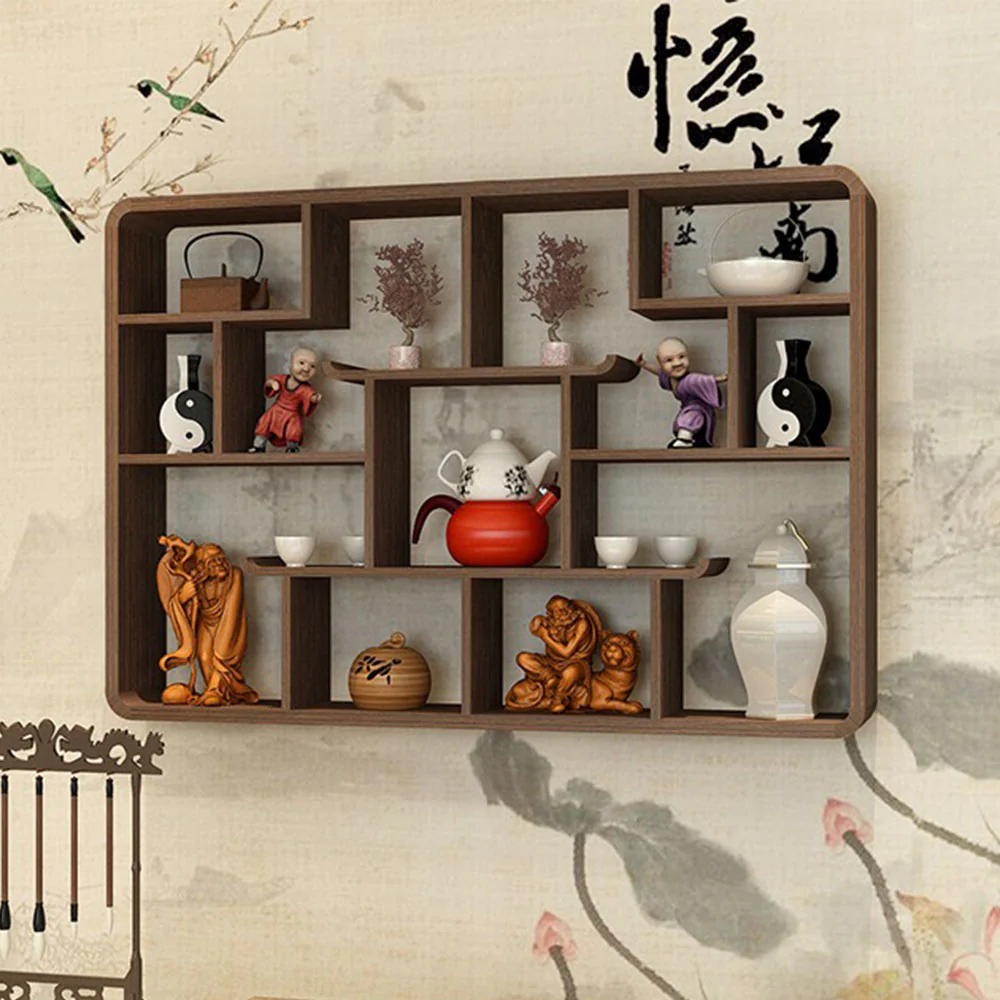 PANGA-PANGA Wall Hanging Curio Display Cabinet - Image 3