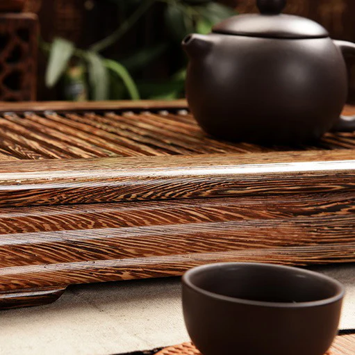 Panga-Panga Wood Small Gongfu Tea Tray - Image 5