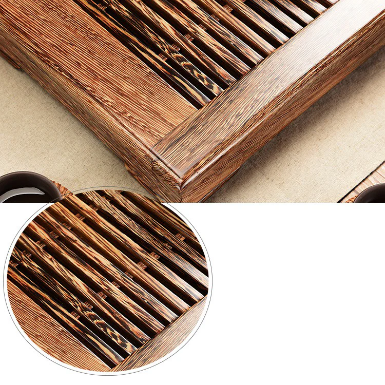 Panga-Panga Wood Small Gongfu Tea Tray - Image 6