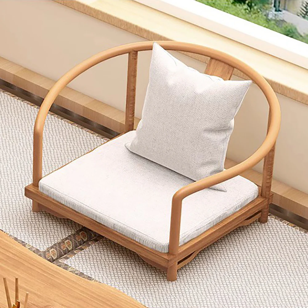 Pine Wood Low Table Tatami Tea Table Set - Image 8