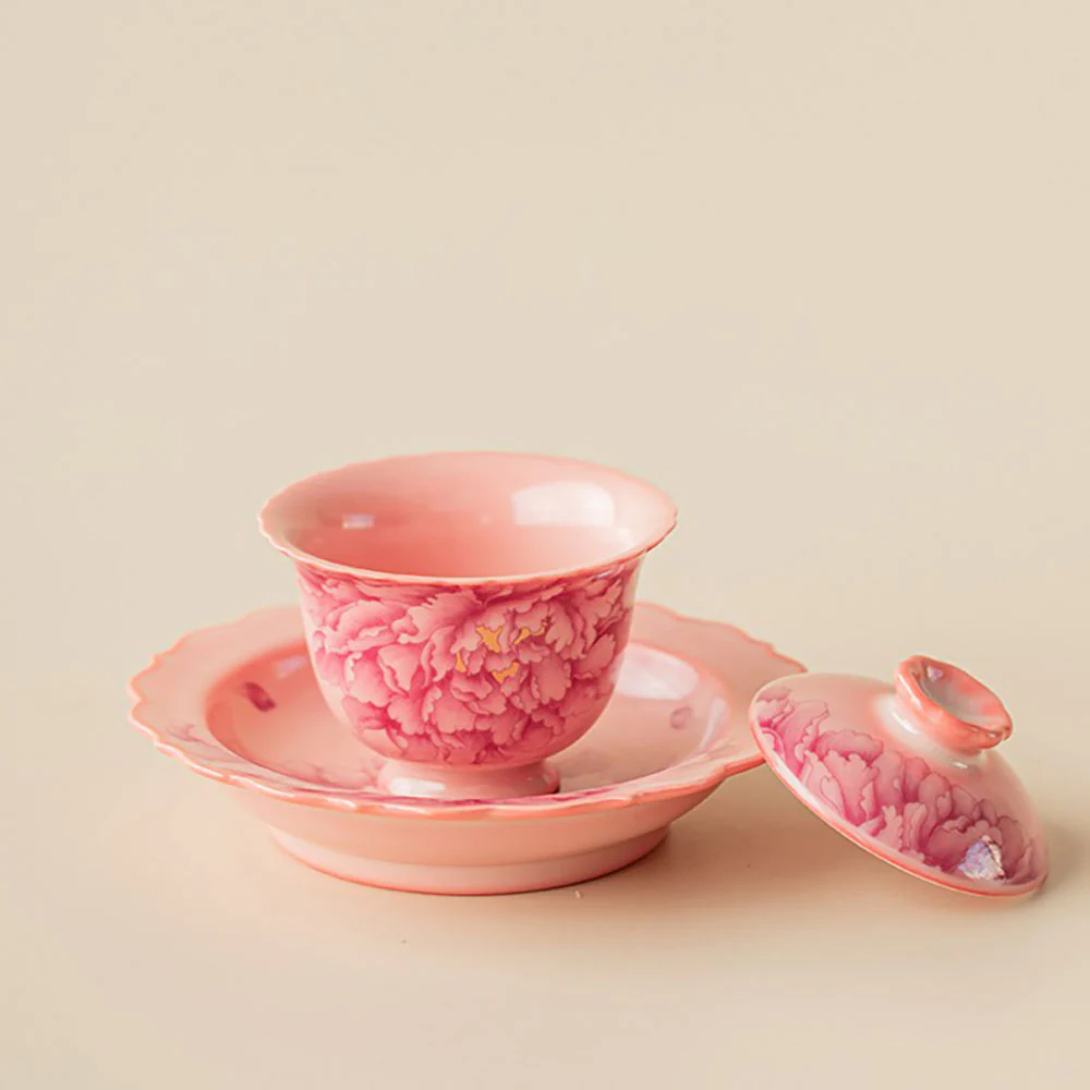 Pink Peony Ruyao Gaiwan - Image 2
