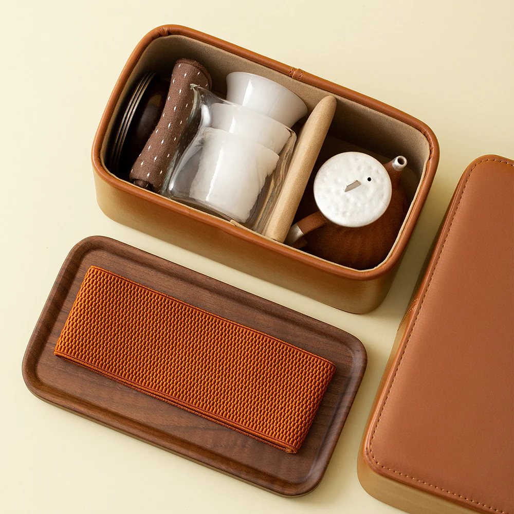 Pottery & Ceramic Travel Tea Set - Image 3