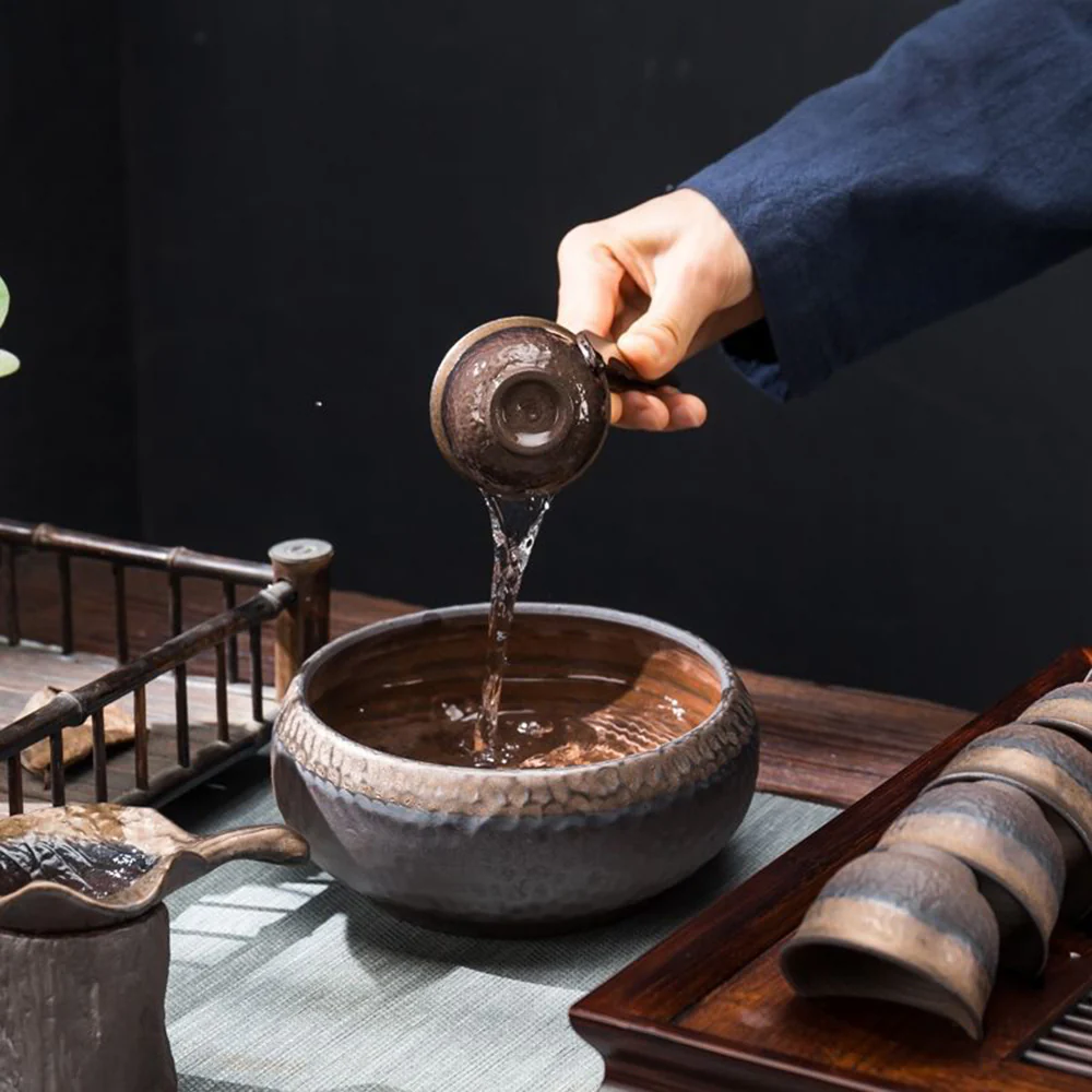 Pottery Wabi-sabi Gongfu Tea Set - Image 3