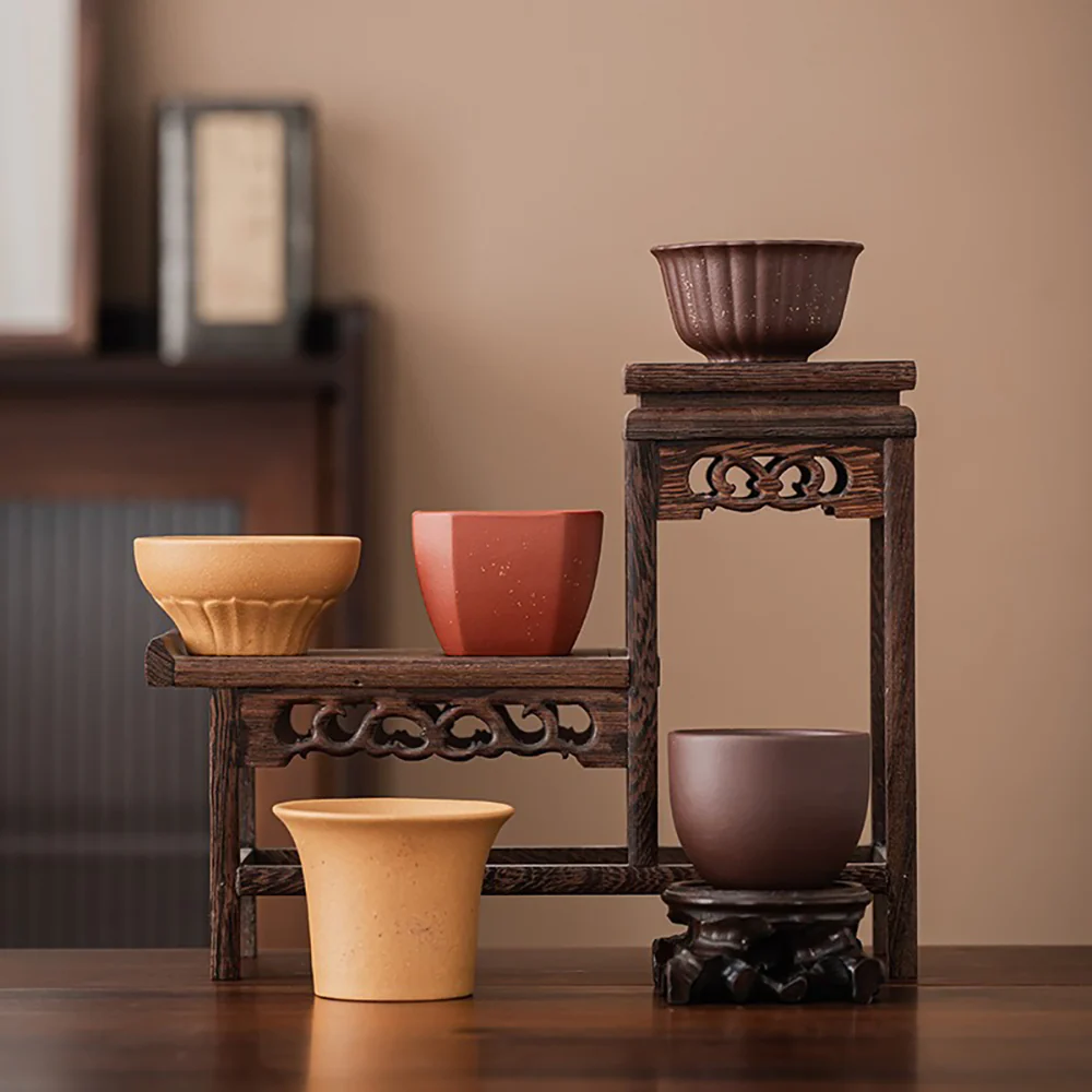 Purple Clay Five Elements Tea Cup Set - Image 3