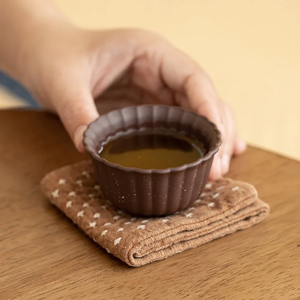 Purple Clay Five Elements Tea Cup Set - Image 8