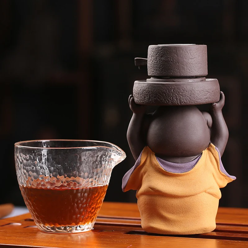 Purple Clay Pig Tea Strainer - Image 8