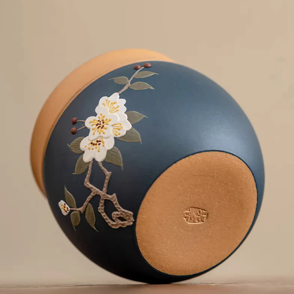 Purple Clay Plum Blossom Gongfu Tea Cup - Image 7