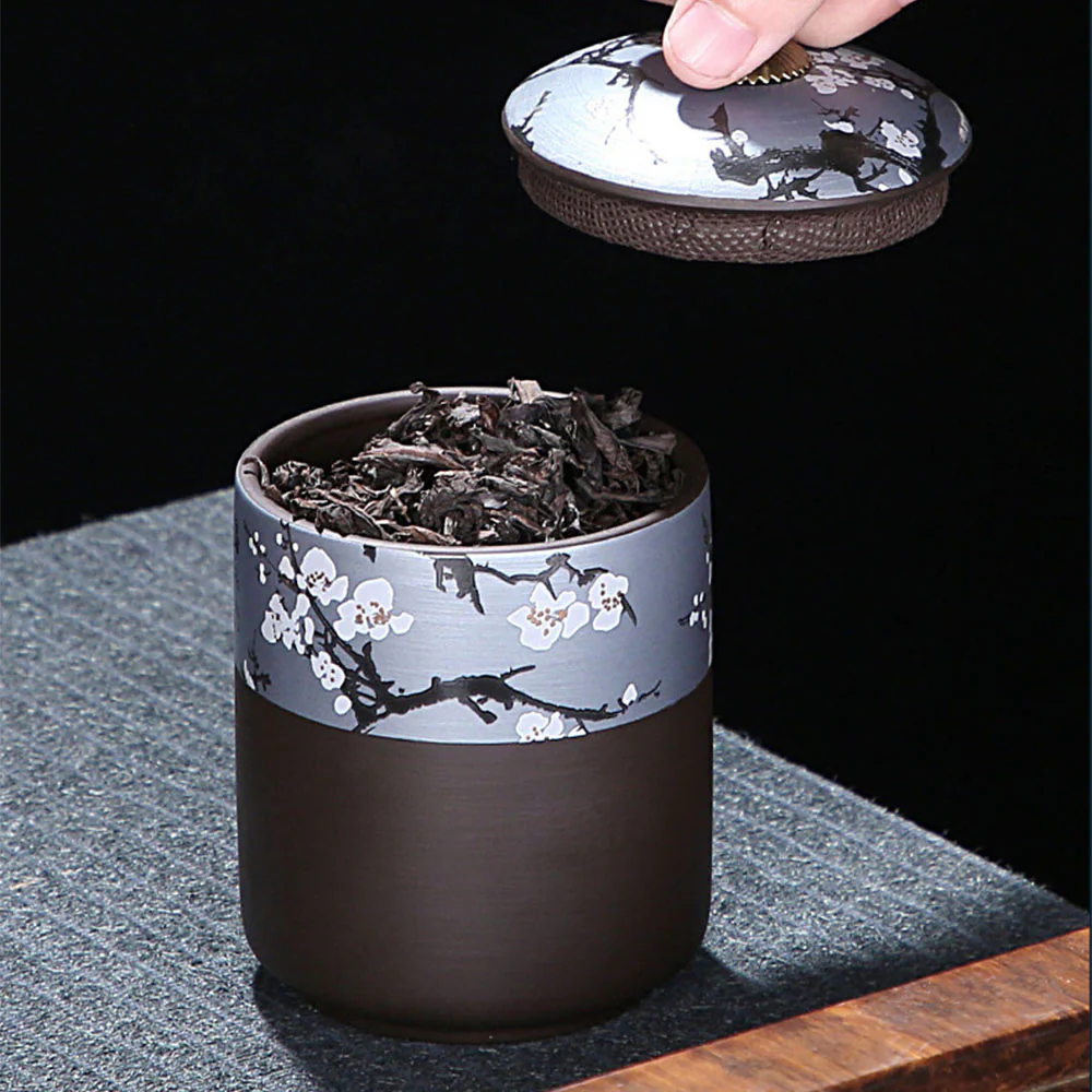Purple Clay Winter Plum Automatic Tea Set - Image 4