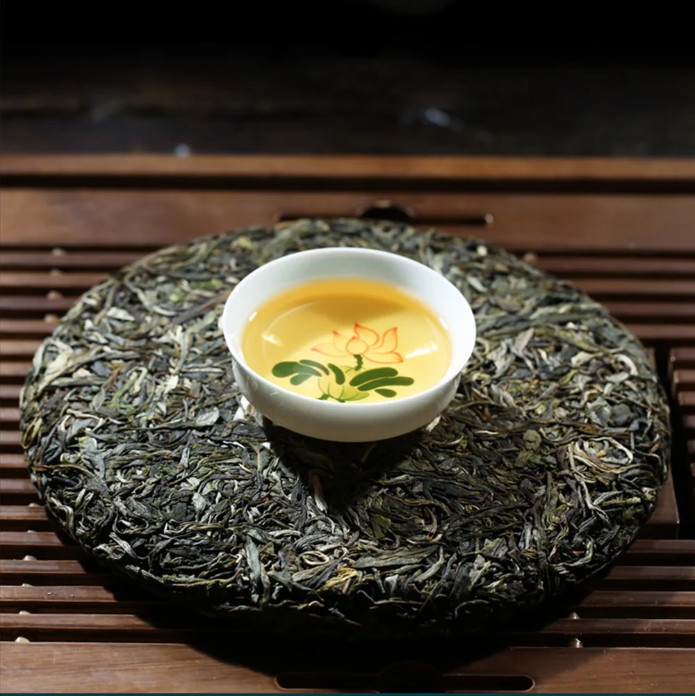 Raw Puer Tea Cakes With Beijing Opera Gift Box - Image 4