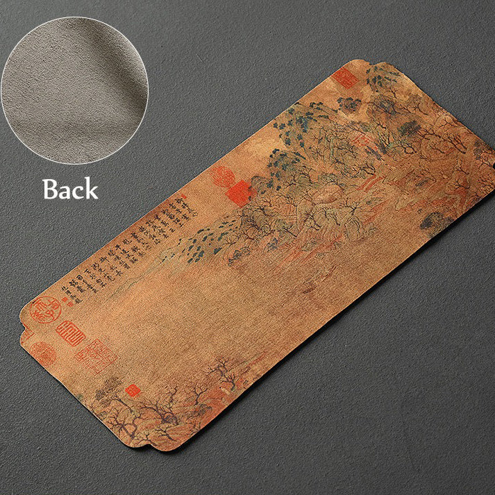 Rivers and Mountains Suede Tea Table Mat - Image 6