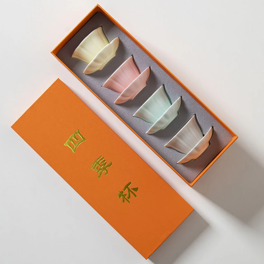 Ruyao Four Seasons Gongfu Tea Cup Set - Image 2