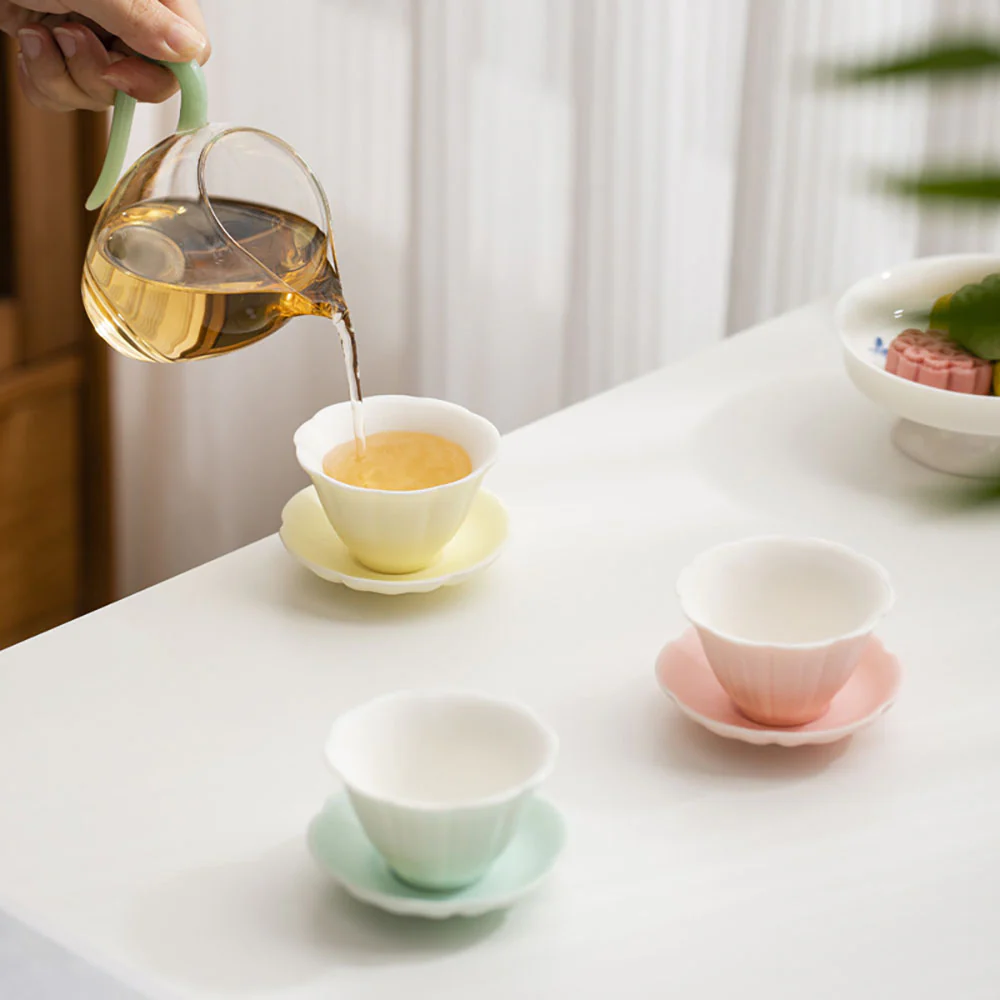 Ruyao Four Seasons Gongfu Tea Cup Set - Image 5
