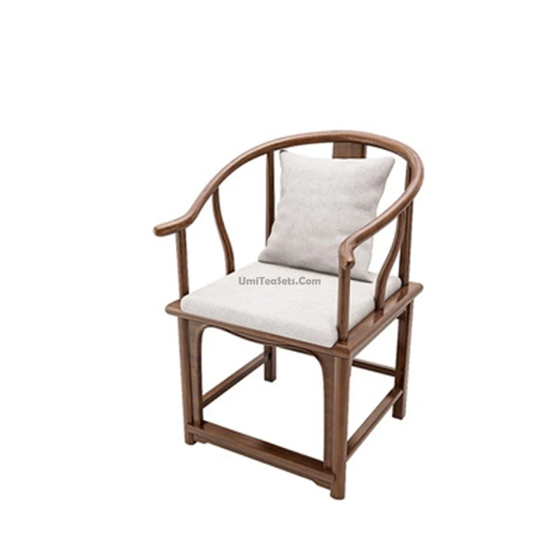 Solid Wood Chinese Gongfu Tea Table With Chairs - Image 8