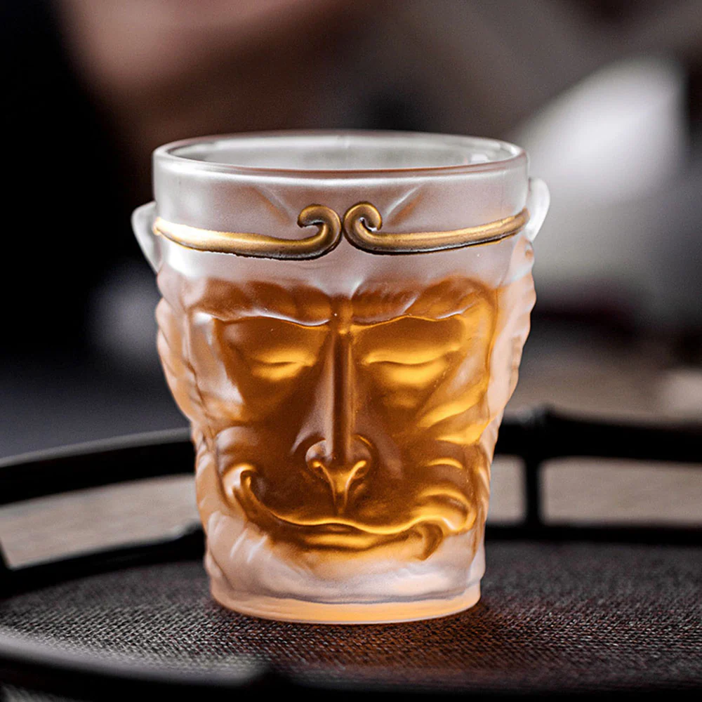Sun WuKong Glass Tea Cup - Image 3
