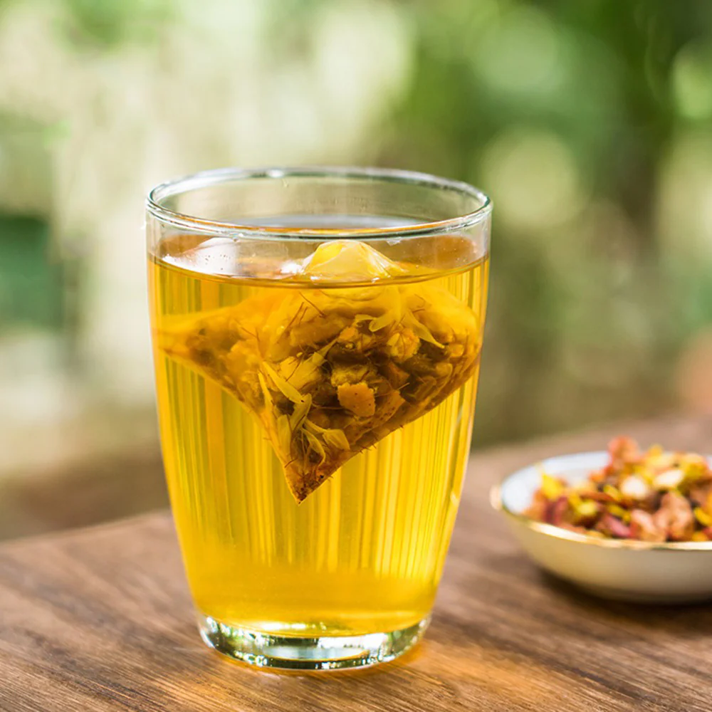 Tangerine Peel And Black Plum Fruit Tea - Image 3