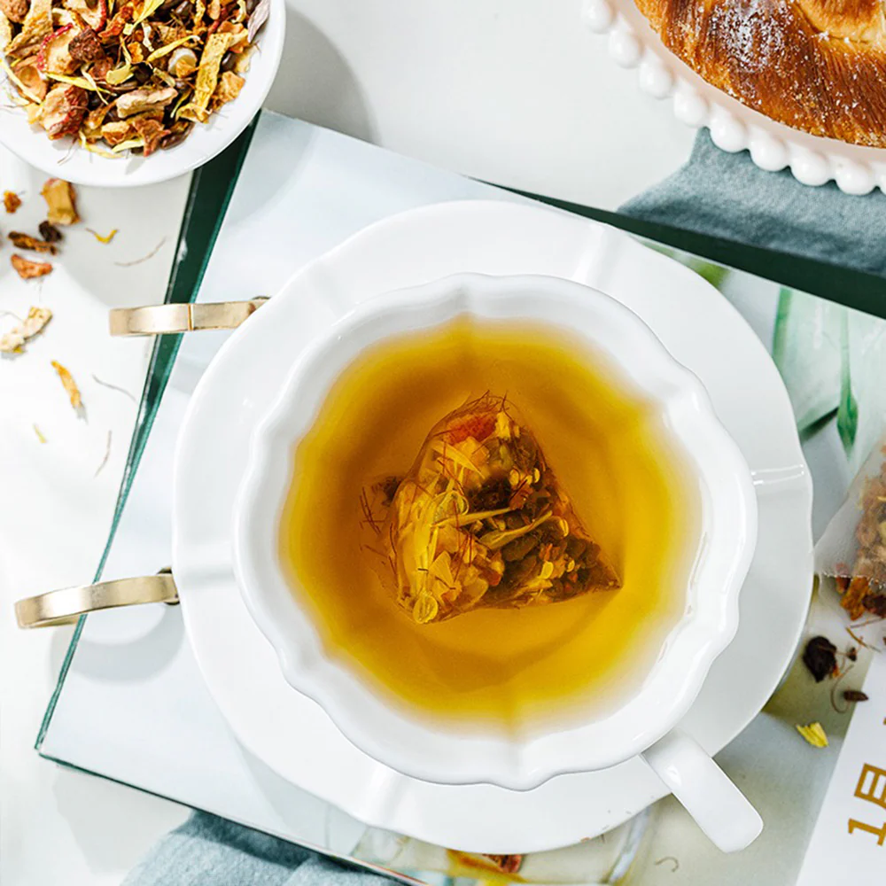 Tangerine Peel And Black Plum Fruit Tea - Image 5