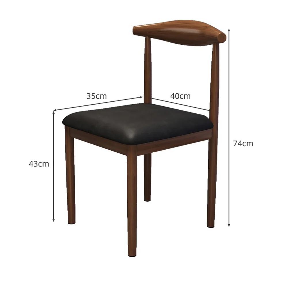 Tea Table Set With Large Steel-Wood Tabletop - Image 4