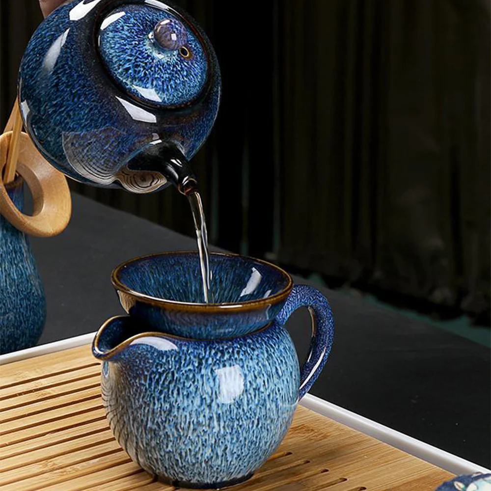 Tenmoku Tianmu Jian Zhan Gongfu Tea Set - Image 5