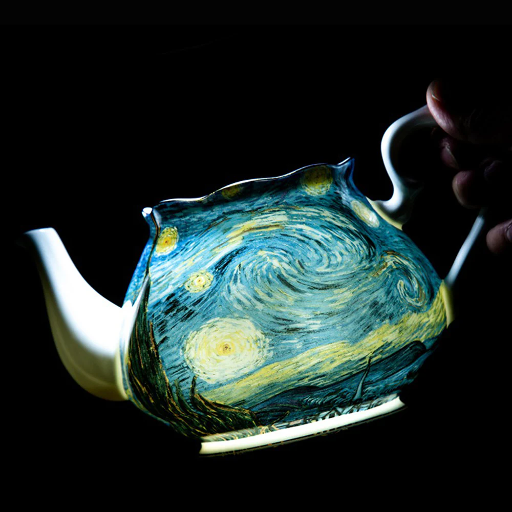 The Starry Night Bone China Tea Set - Image 3