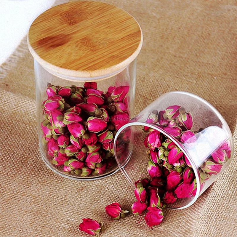 Thick Quality Glass High Tea Caddy - Image 4