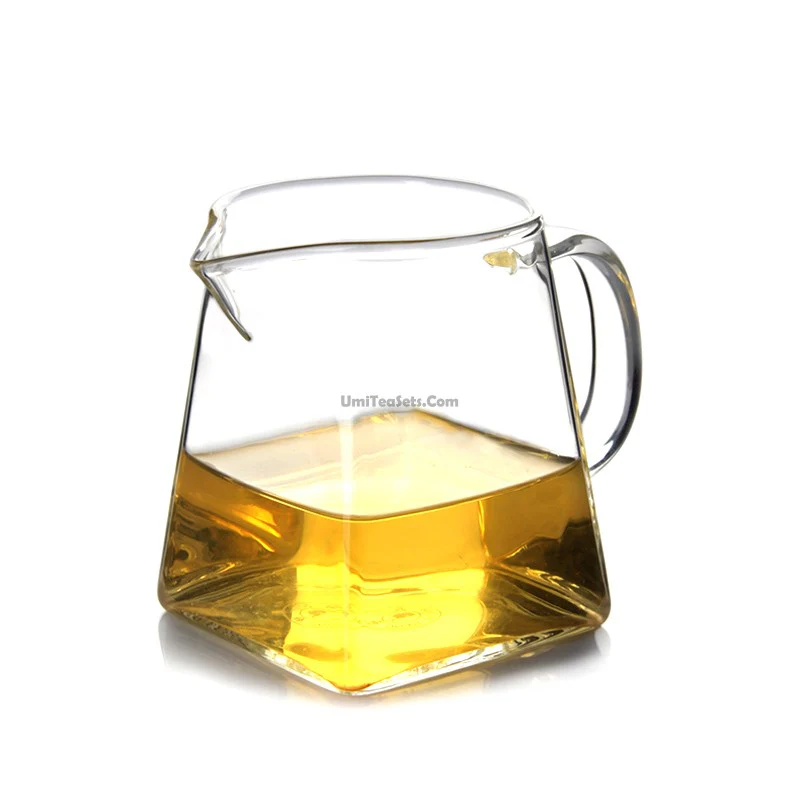 Thickened Glass Fair Cup With Strainer - Image 4