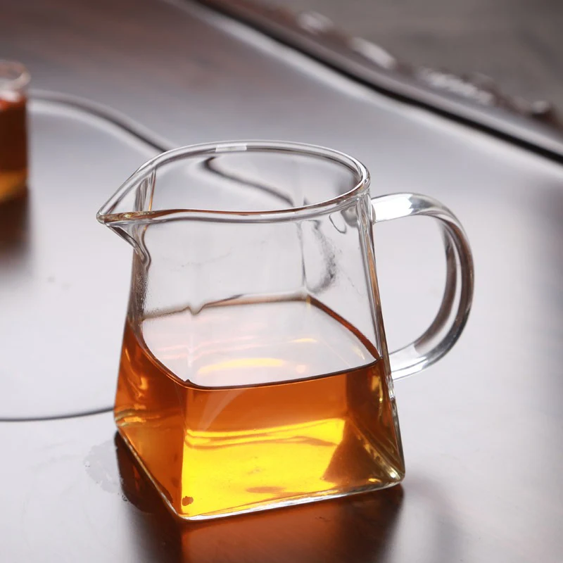 Thickened Glass Fair Cup With Strainer - Image 7