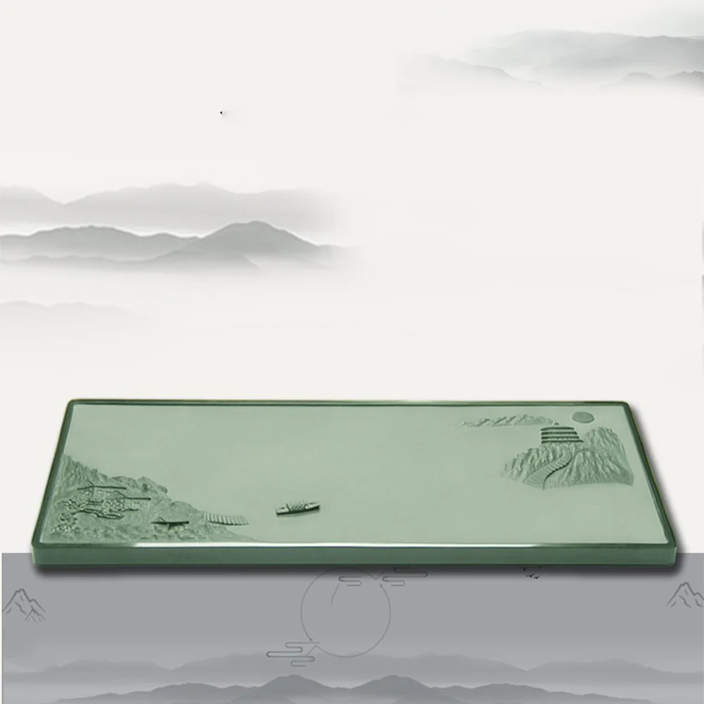 Tianluo Green Stone Gongfu Tea Tray - Image 2