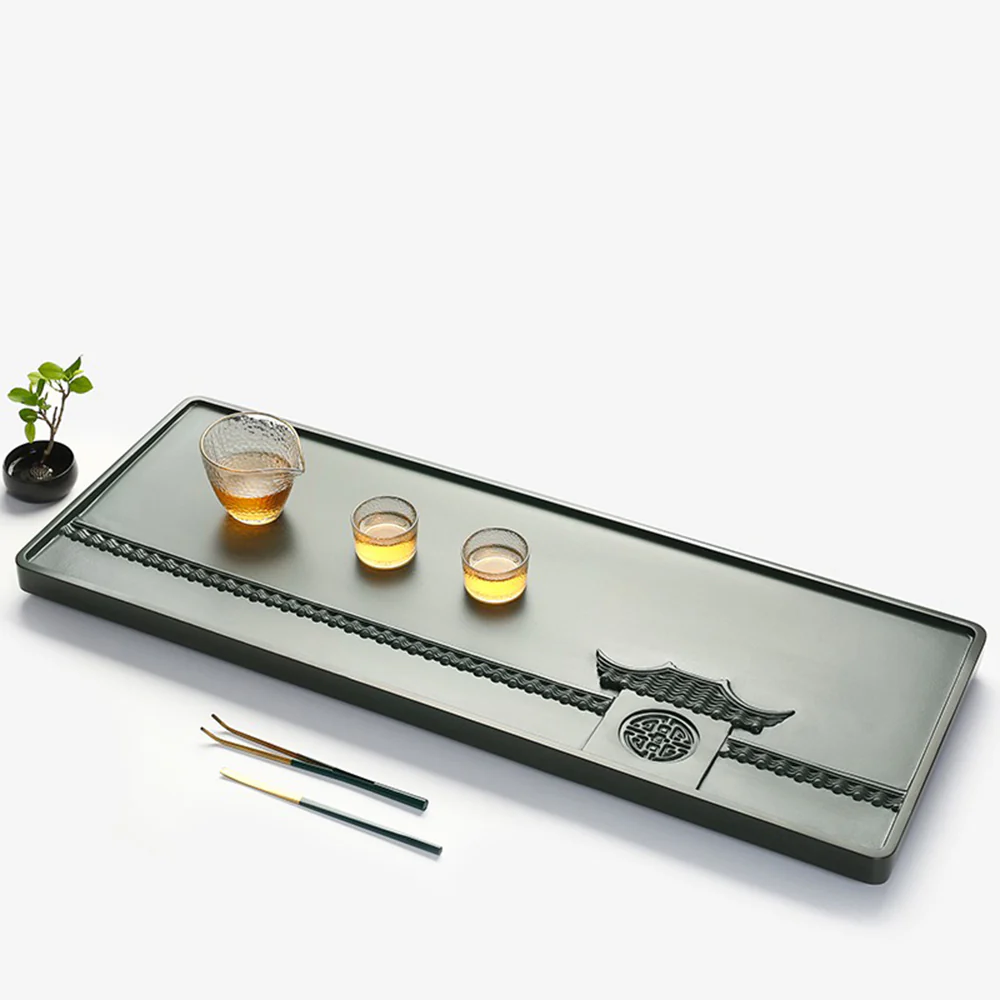 Tianluo Stone Chinese Palace Tea Tray - Image 2