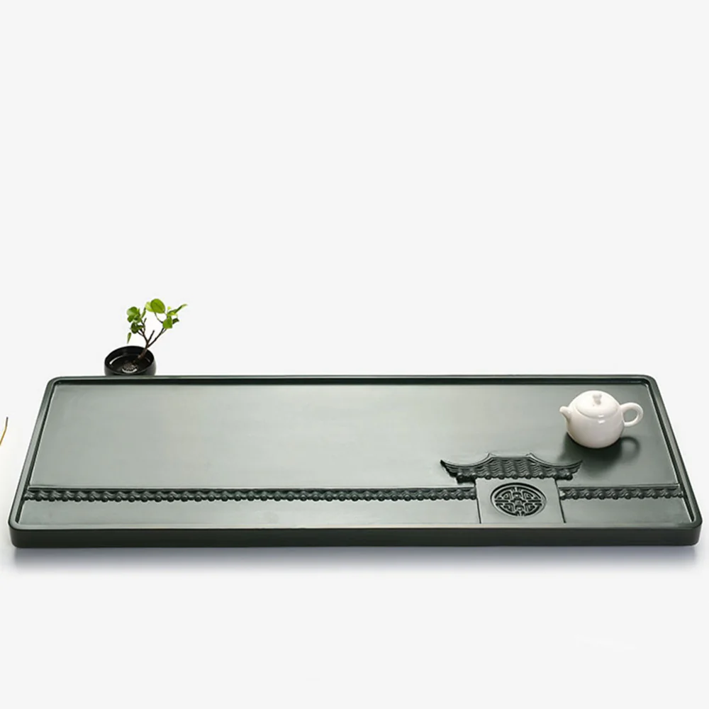 Tianluo Stone Chinese Palace Tea Tray - Image 4