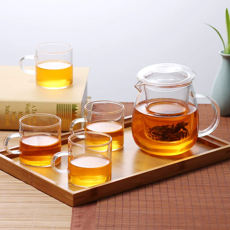 Transparent Simple Glass Tea Cup (Set of 6) - Image 6