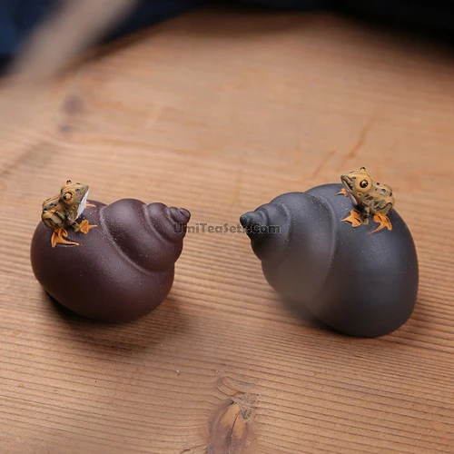 Unique Purple Clay Tea Pet - Image 3