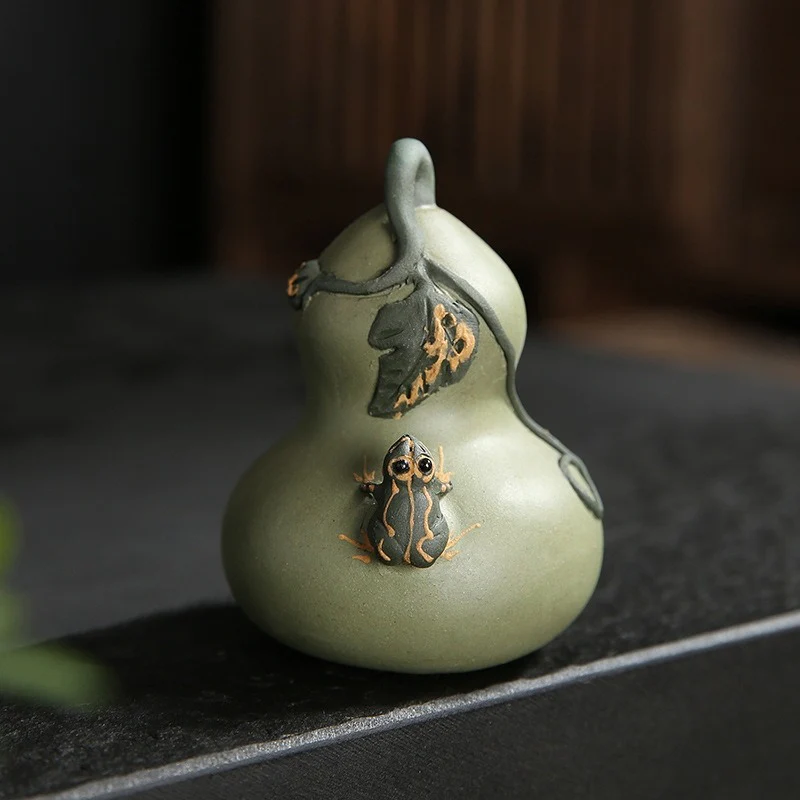 Unique Yixing Purple Clay Tea Pet - Image 5