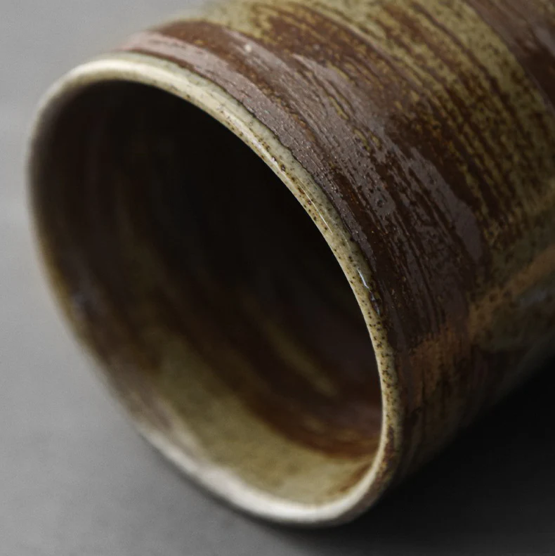 Vintage Japanese Mug with Wooden Handle - Image 6