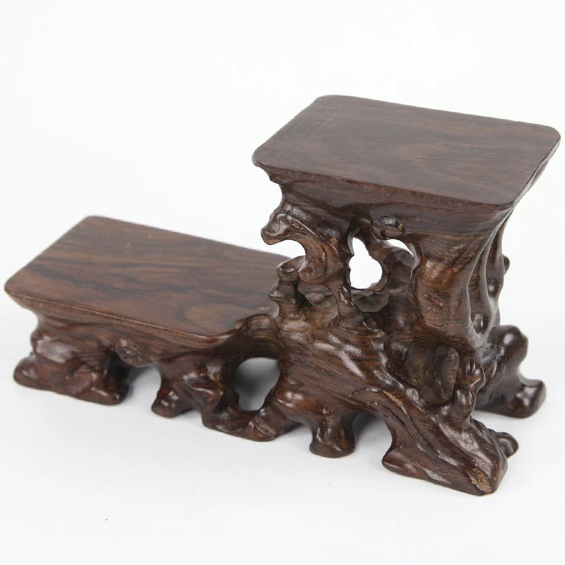 Wenge Root Carving Teapot Stand - Image 3