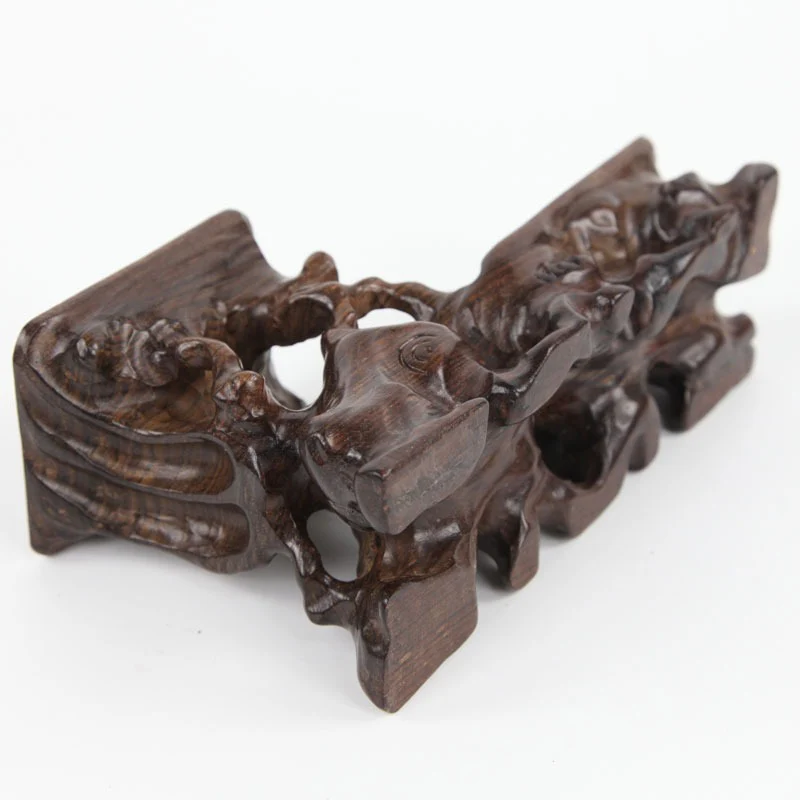 Wenge Root Carving Teapot Stand - Image 4