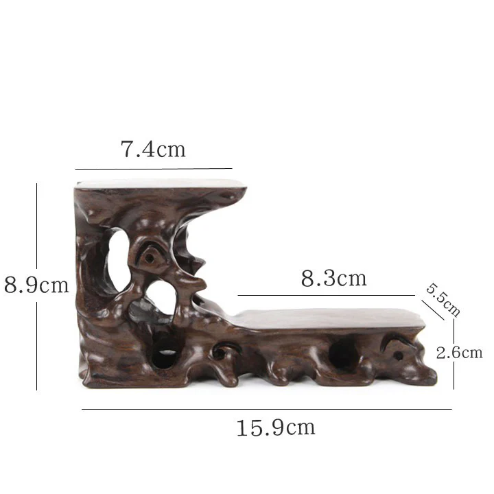 Wenge Root Carving Teapot Stand - Image 5
