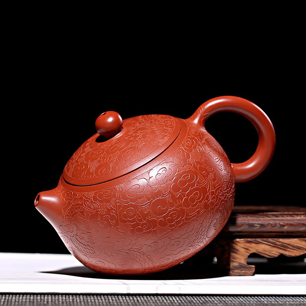 Yixing Auspicious Cloud And Dragon Xi Shi Teapot - Image 5