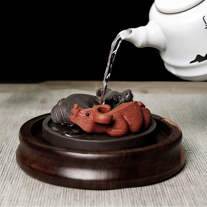 Yixing Clay Ba Gua Buffalos Tea Pet - Image 8