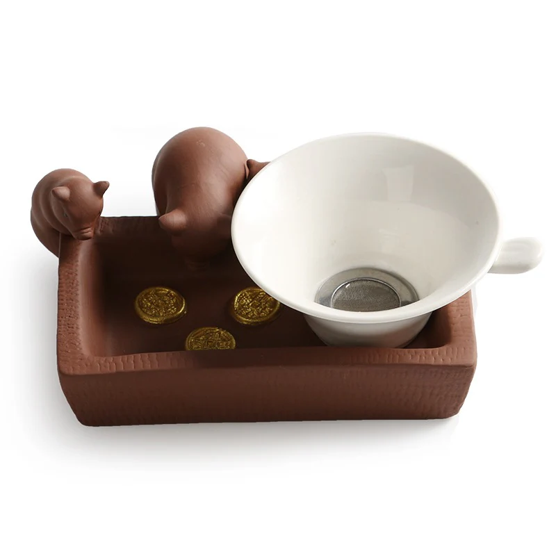 Yixing Clay Piggy Tea Pet - Image 3