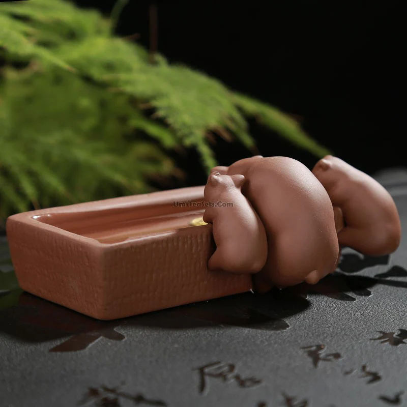 Yixing Clay Piggy Tea Pet - Image 8