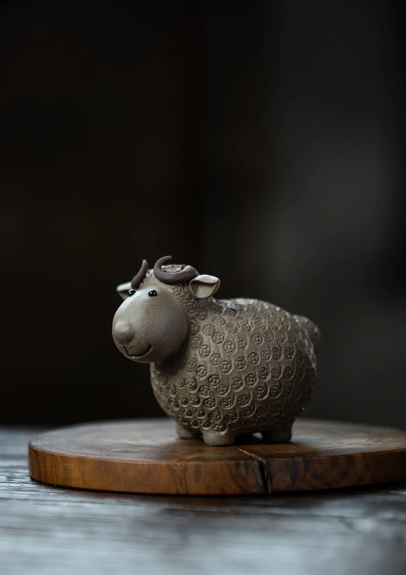 Yixing Clay Sheep Tea Pet - Image 11