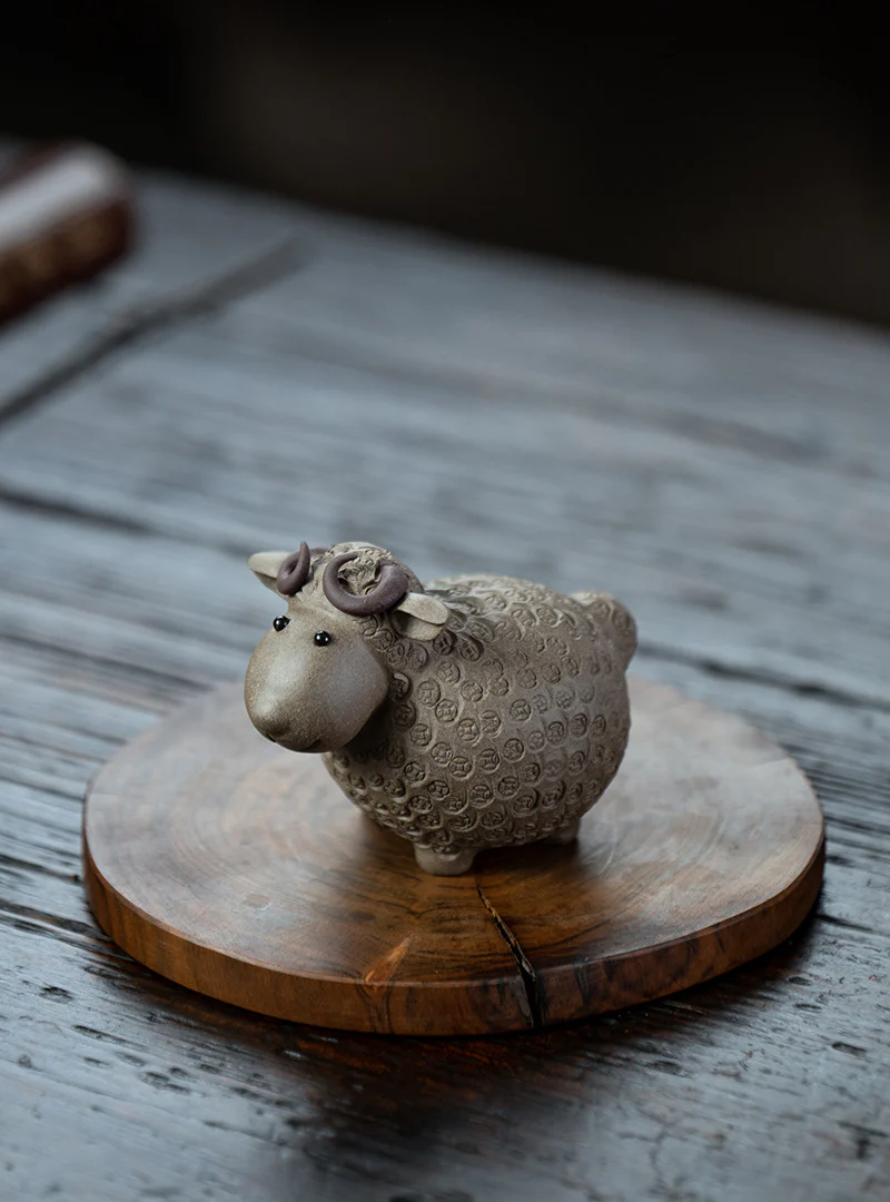 Yixing Clay Sheep Tea Pet - Image 12