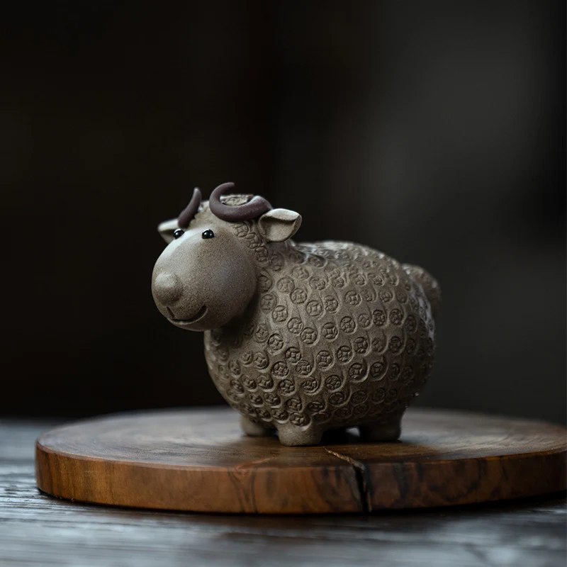 Yixing Clay Sheep Tea Pet - Image 13
