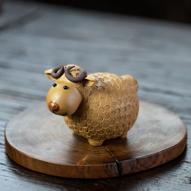 Yixing Clay Sheep Tea Pet - Image 14